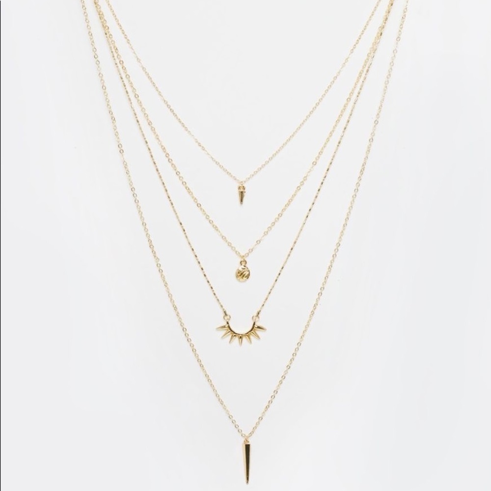 Designsix 4 Row Necklace
